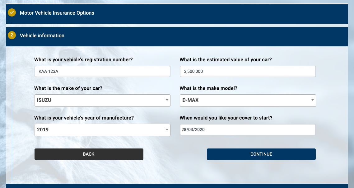 How to Register and Buy ICEA Lion Motor Car Insurance Cover Online