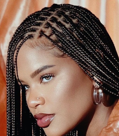 Just stunning photos of girls rocking the bob box braids hairstyle   Pulselive Kenya