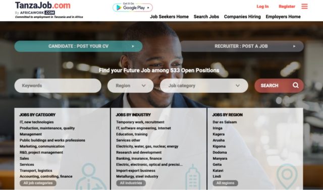 Top 10 Best and Free Job Websites in Tanzania 2020/2021