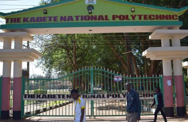 The Kabete National Polytechnic Fee Structure 2020/2021