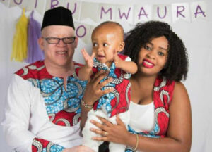 isaac mwaura wife and child