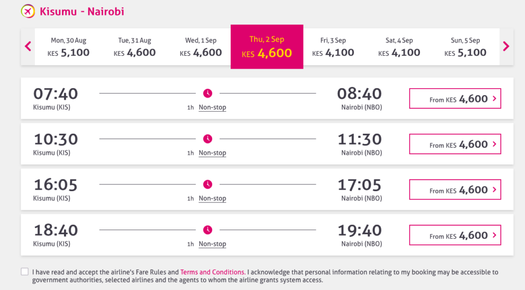 Jambojet Online Booking, How to Book Jambojet Plane Ticket Online