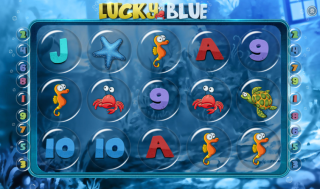 Let luck guide you to underwater jackpots with Lucky Blue