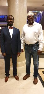 File image of Dr. John Njenga Karugia and lawyer, Dr. Miguna Miguna. |Photo| Courtesy|