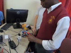 Mang’u High School Students Build A Robot